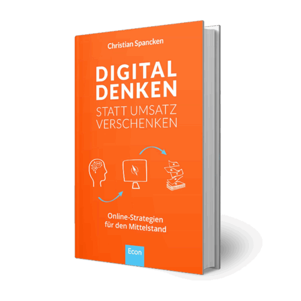Buchcover von »Digital denken statt Umsatz verschenken«