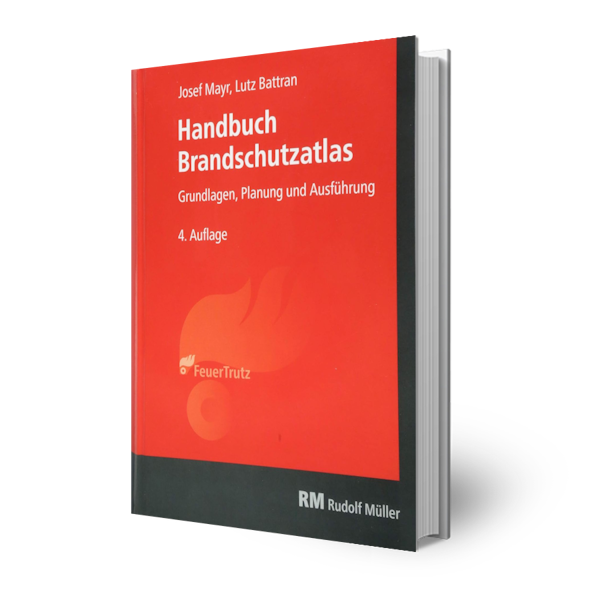 Buchcover von »Handbuch Brandschutzatlas«